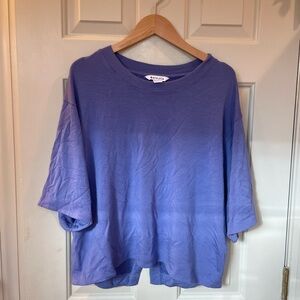 Athleta Short Sleeve Sweatshirt
